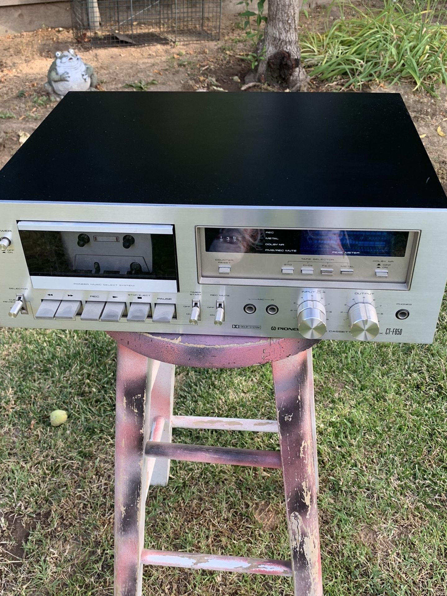 Vintage Pioneer Cassette Player