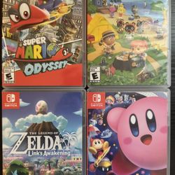 Nintendo Switch Games (Pricing In Description)