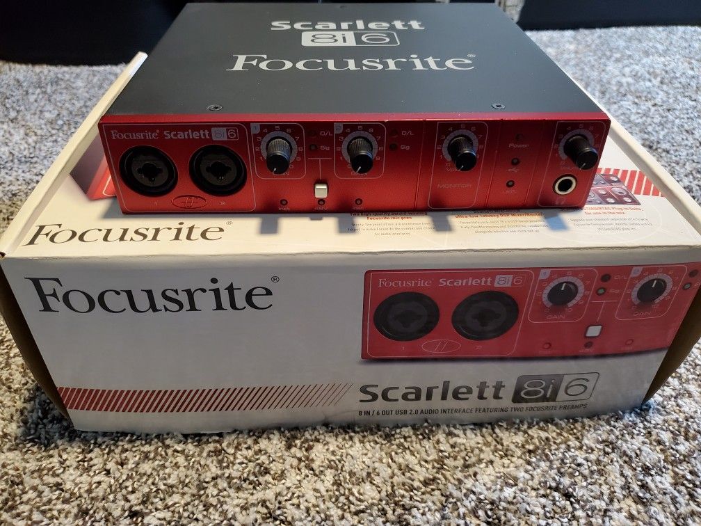 Focusrite Scarlett 8i6 1st gen