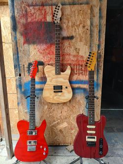 Lot of 3 Telecaster style guitars**Info in description**