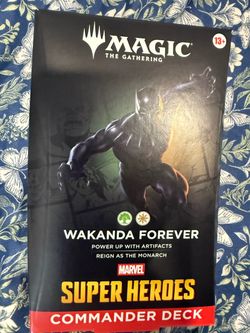 MTG Marvel Super Heroes Wakanda Forever Commander Deck