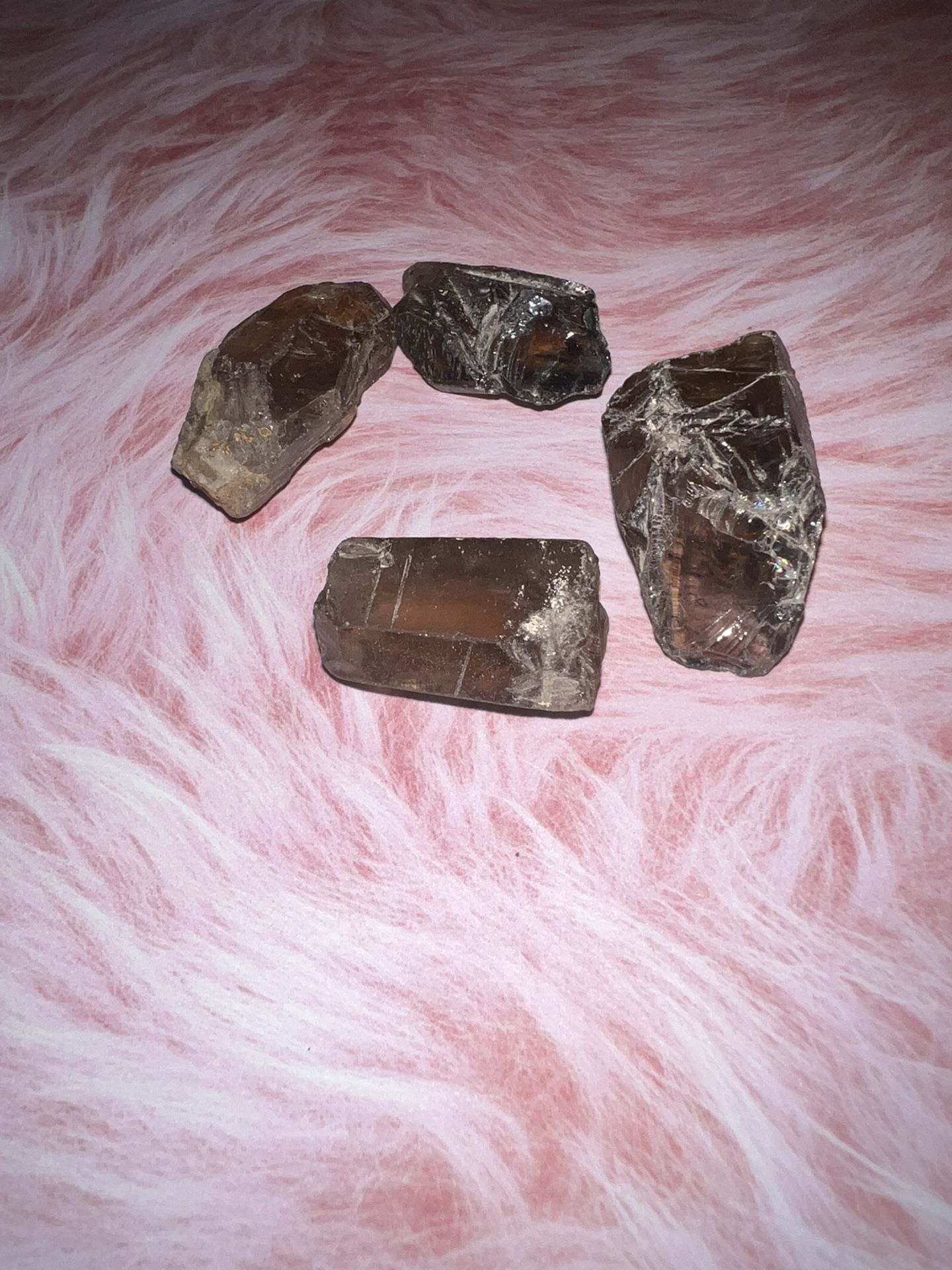 Congo Citrine 4pc Lot