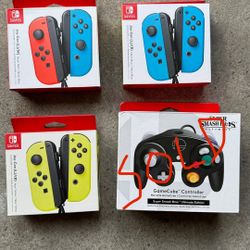 NEW Nintendo Switch Controllers