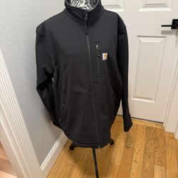 Carhartt Men's Rain Defender Relaxed Fit Jacket 2 Xl