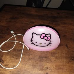 Hello Kitty alarm clock