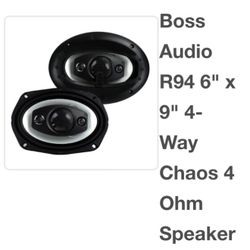 Boss audio Chaos Speakers