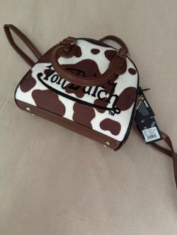Von Dutch cow print bag