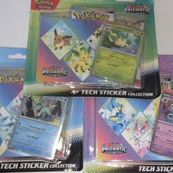 Pokemon Prismatic Evolutions 3 Pack Blisters