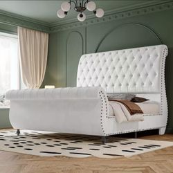 Queen Sleigh Bed