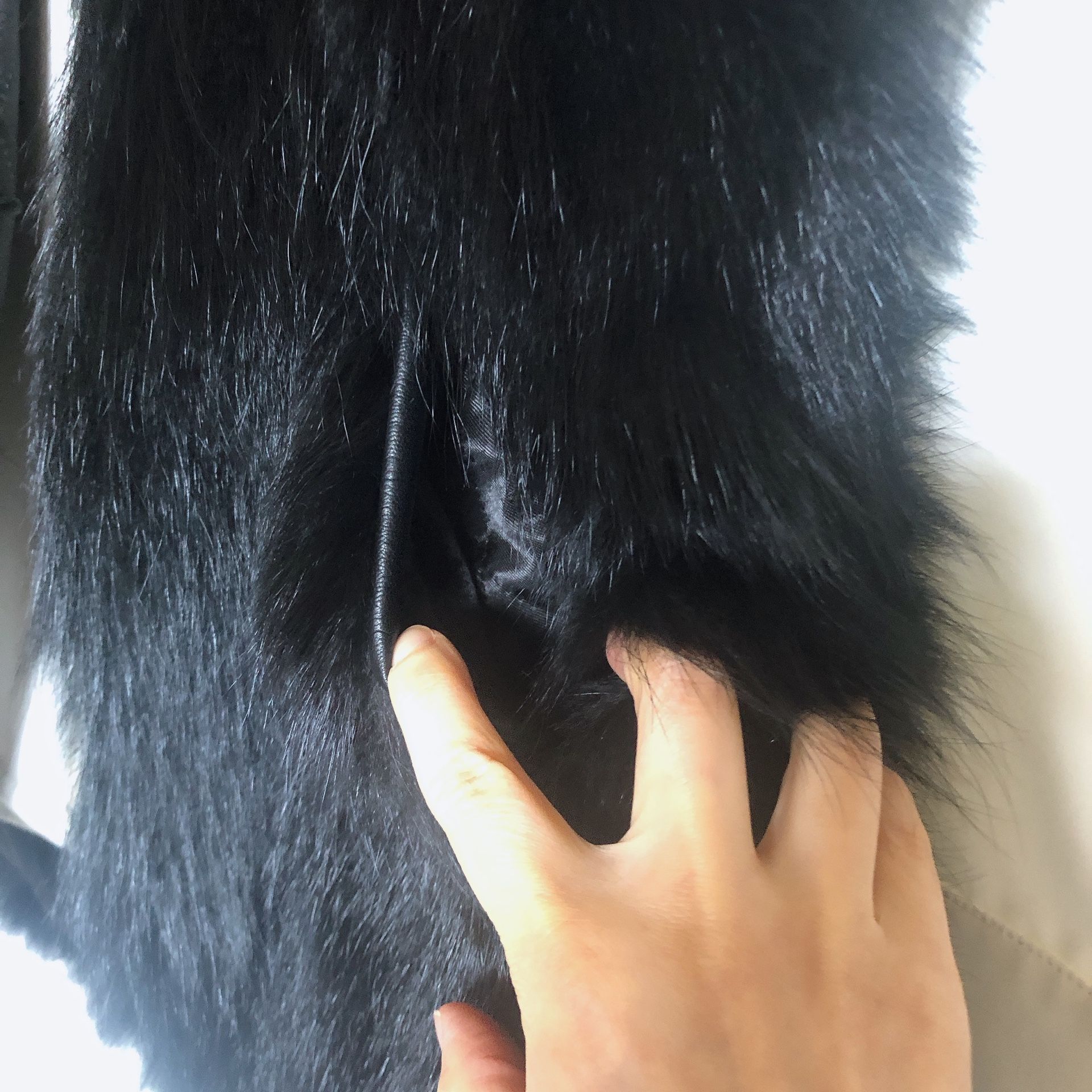 Fur Vest Women Size S