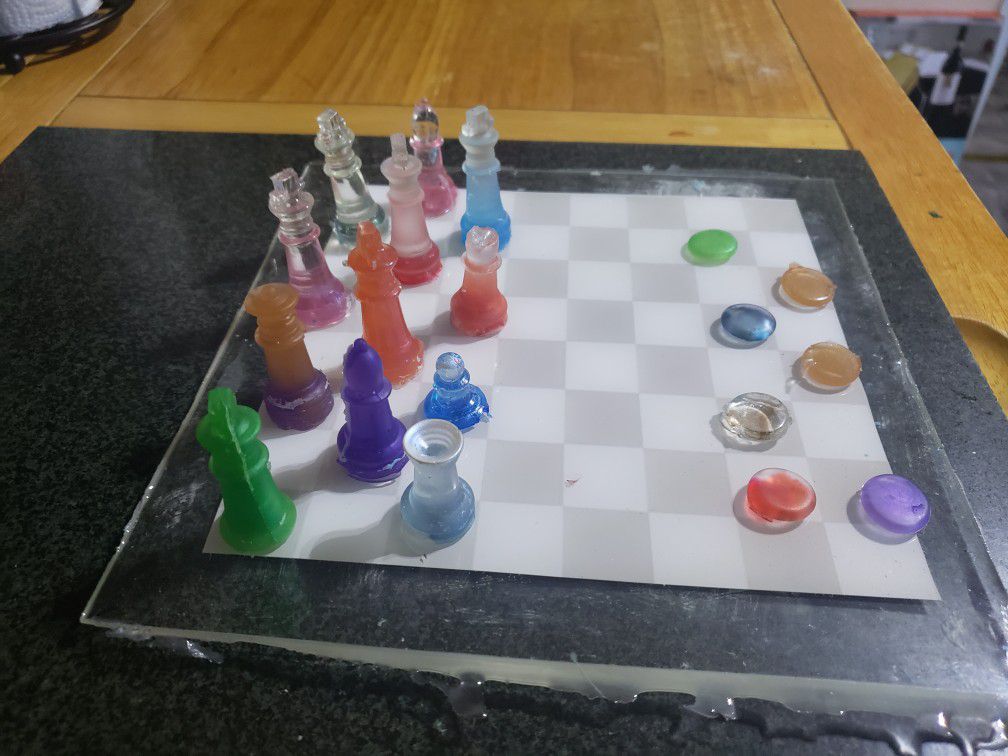 Chess/Checker Set
