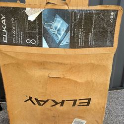 Elkay Stainless Steel Kitchen Sink 25x22 Drop-In 4 Holes NEW