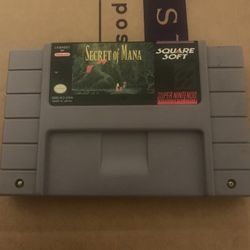 Super Nintendo Secret Of Mana 