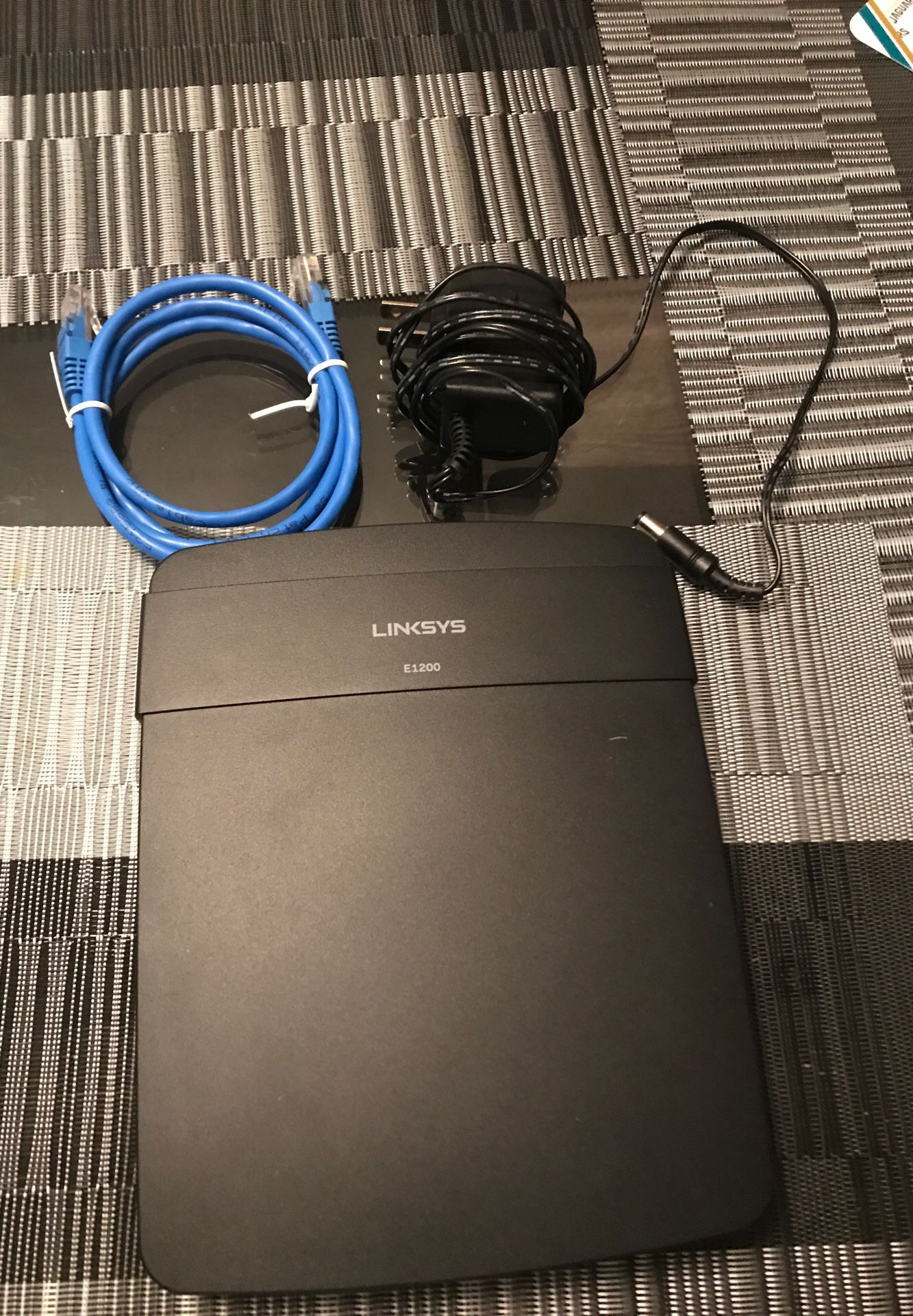 LINKSYS E1200 ROUTER