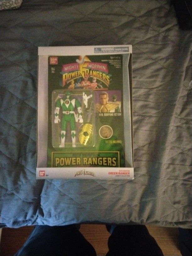 BAN DAI New Power Rangers Figure Green Ranger Legacy Collection