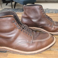 11.5 E Alden 403 - Iconic Alden Indy Boot Shoe - Brown Tan Chromexcel 8m / Y003 