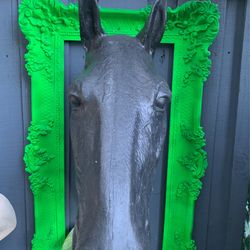 Horse Head Life-size Bust  Wall Mount  