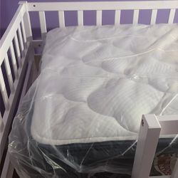 Twin Bed Still Has Plastic 