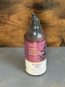 Purple red Color Shampoo