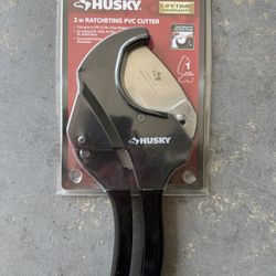 New Husky 2 in. Ratcheting PVC Cutter