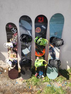 Snowboards 147 Cm, 162 Cm, 163 Cm And 164 Cm $80 Each