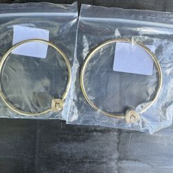 Pandora Radiating Heart Clasp Bangles 