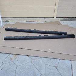 Mopar Jeep Wrangler Four-door Unlimited Rubicon Factory Nerf Bars Rock Guards Sliders