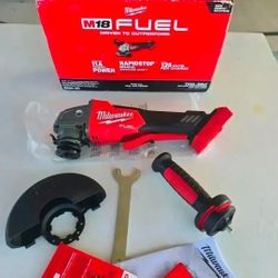 🔥$130 FIRM PRICE 🔥 Milwaukee 2880-20 M18 FUEL 18V 5 in. Grinder w/Paddle Switch (Tool-Only) NO BAT