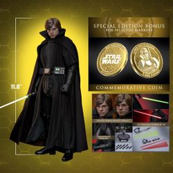 Hot Toys Star Wars Legends Luke Skywalker Dark Empire Special Edition Brand New