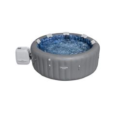 SaluSpa Santorini Inflatable Hot Tub with ColorJet LED Light 5-7 person, Maximum Temperature of 104˚F. The pump is lost, only the pool itself is inclu