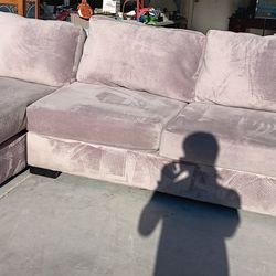 Nice Gray Sectional Couch...