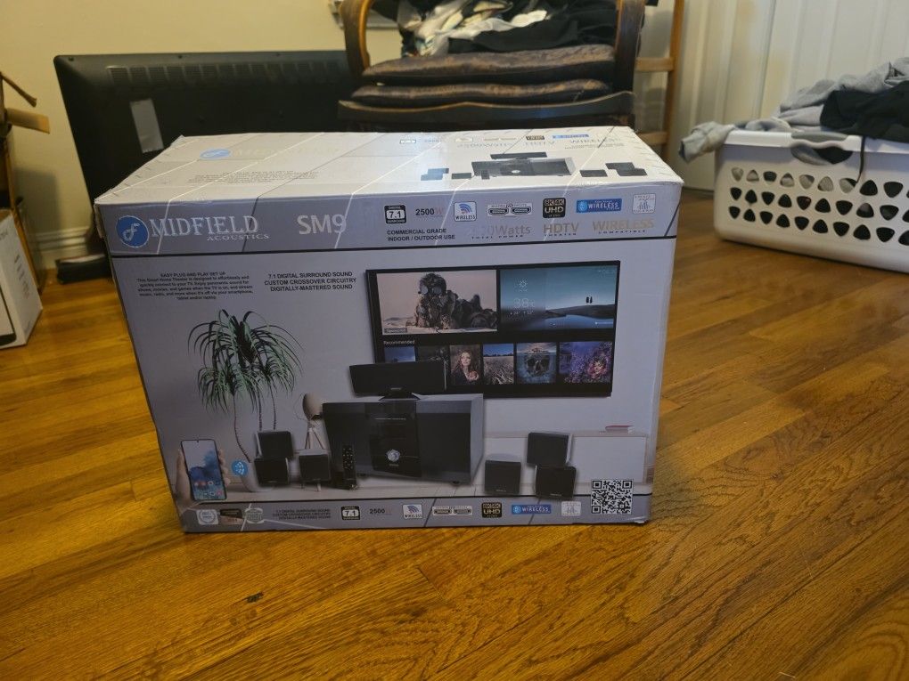 Wireless Indoor/Outdoor Surround Sound System