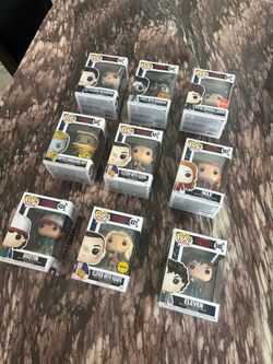 Stranger Things Funko Pop Lot (9 Figures) - Chase & Exclusives Included!