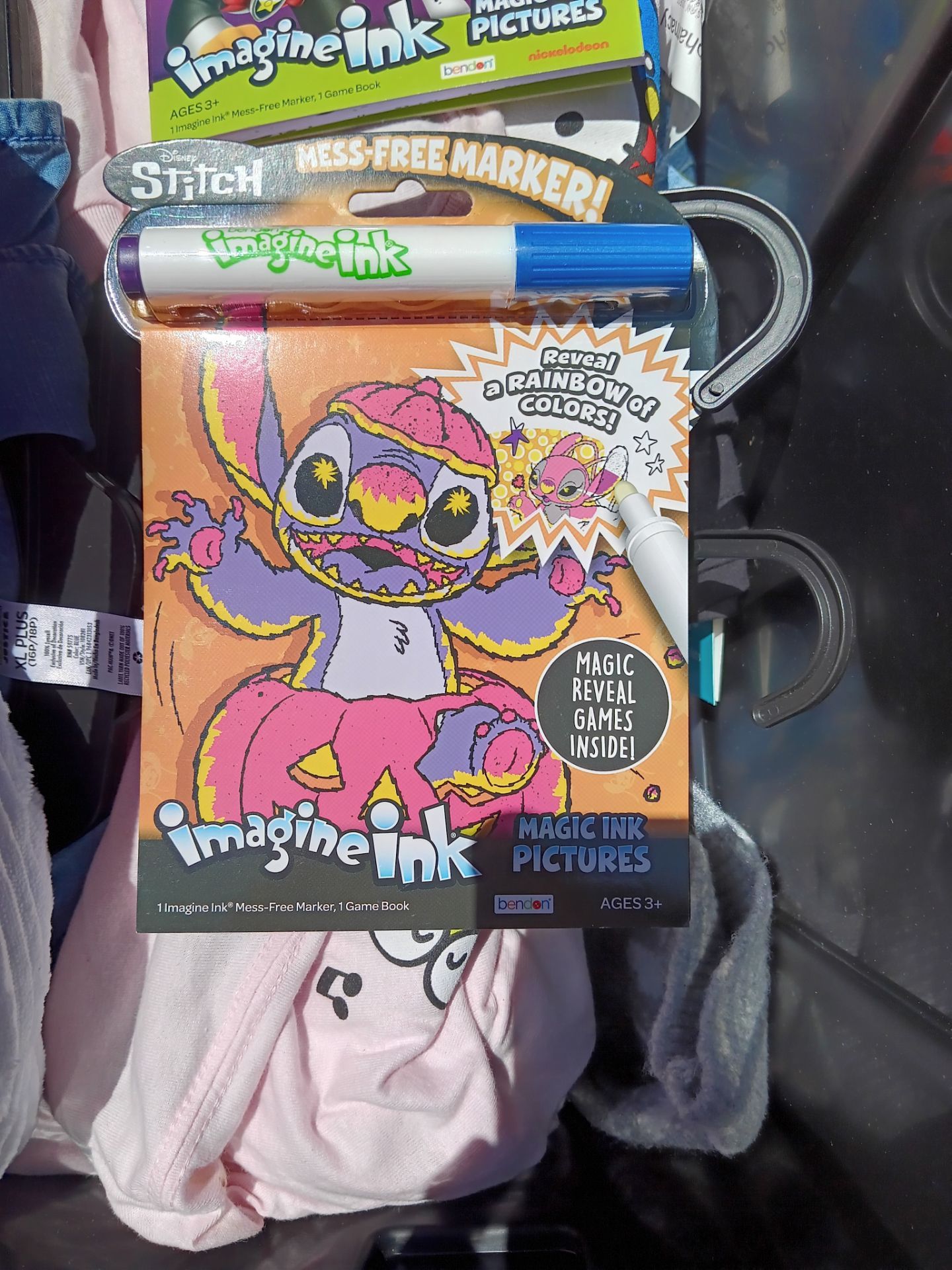 Stitch mess free brand new Crayola markers coloring book
