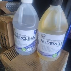 3 Box Of Super Clear Table top Epoxy