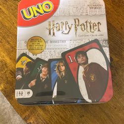 Harry Potter Uno Card Game In Storage Tin 