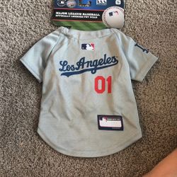 Dodger Shirt For Dogs Size Small
