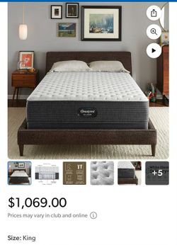Brand New King Size Beautyrest Mattress