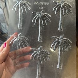 Palm Tree Chocolate Mold