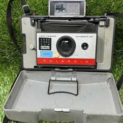 Untested Vintage 1965 Polaroid Land Camera Automatic 104 Model 