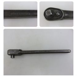 Duro-Chrome 678D 1/2" Dr. Ratchet 10.5" Long Vintage Made In USA