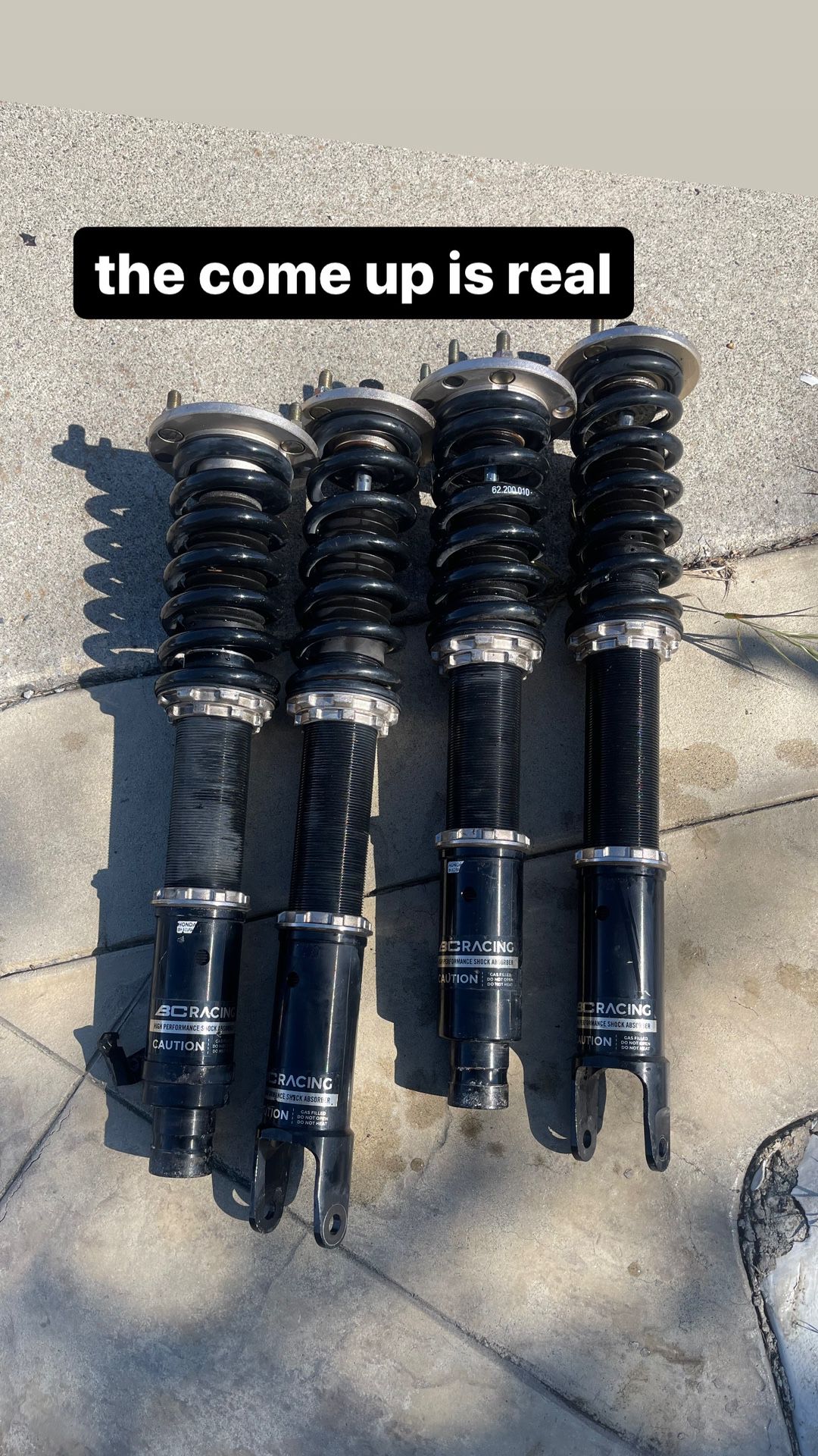 USED BC RACING COILOVER Acura Tl great condition