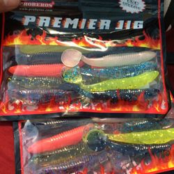 Fishing trout & Red lures