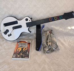 Guitar hero wii