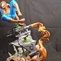 Spiderman  Statue Hand Painted
