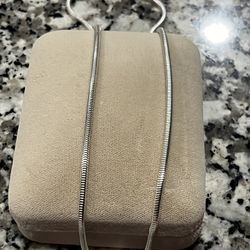 Sterling Silver 16 Inch Snake