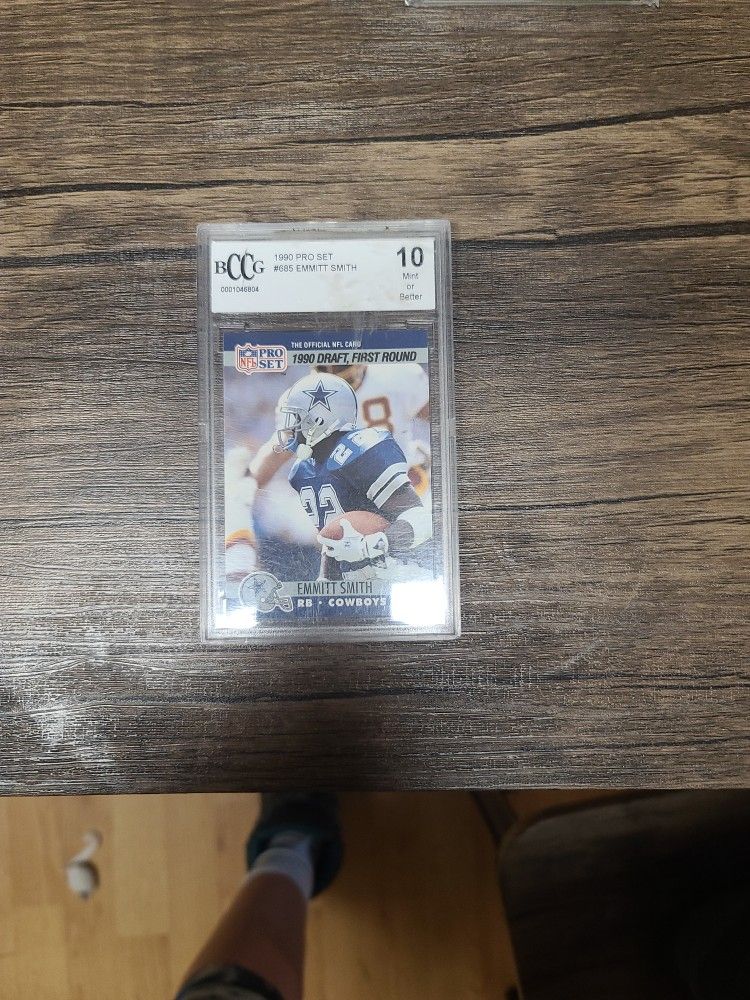 Emmitt Smith 1990 Pro Set