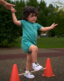Step Over Obstacle Toy For Gross Motor Skills