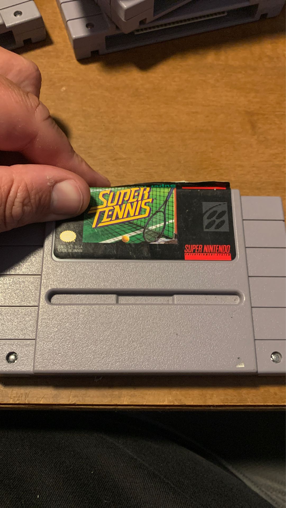 Super Tennis (Super Nintendo Entertainment System, 1991)