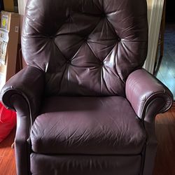 Leather Recliner 